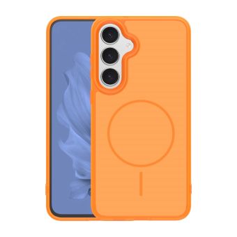 Frame Thin Magsafe TPU/TPC Samsung  S26 Plus S947 - oranžové