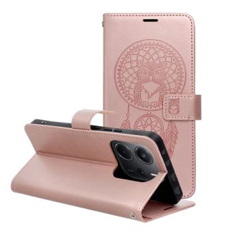 Obal Mezzo Book Xiaomi Redmi Note 15 Pro+ 5G/POCO M8 Pro lapač snov ružovo-zlatý