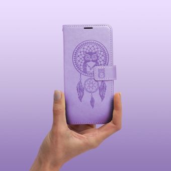 Obal Mezzo Book Xiaomi Redmi Note 15 5G lapač snov fialový