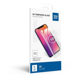 Sklo Bluestar 5D Samsung Galaxy A57 A576 5G celotvárové - čierne