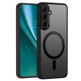 Etteri Matt Magsafe TPU/TPC Samsung Galaxy S26 Ultra - čierny