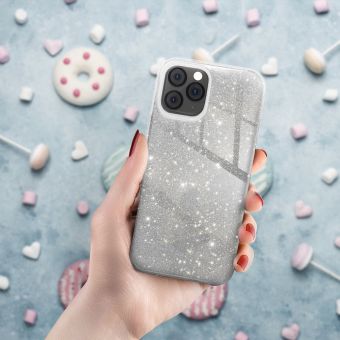 Obal SHINING Samsung Galaxy A27 5G A276 strieborný