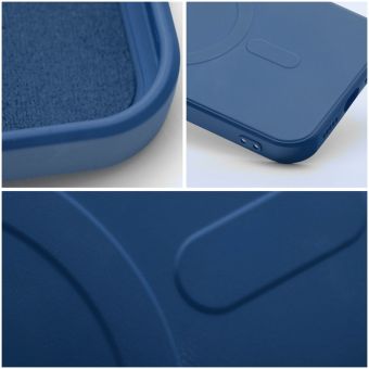 Obal SILICONE MAG COVER MagSafe Samsung Galaxy A27 5G A276 modrý