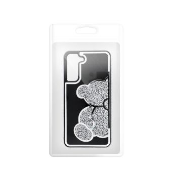 Obal TEDDY NEAR Samsung Galaxy A27 5G A276 strieborný