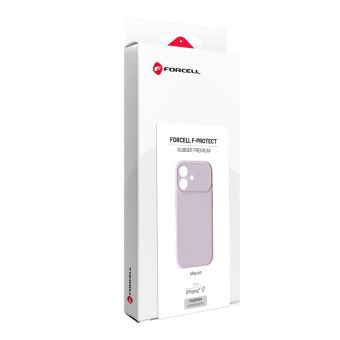 Forcell F-Protect Rubber Premium Silicone TPU iPhone 17 MagSafe - fialové