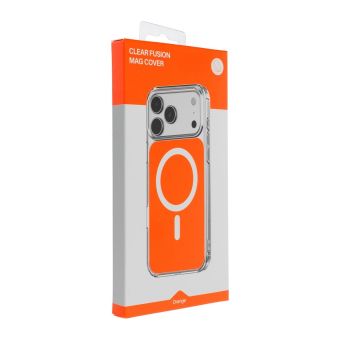 Fusion Magsafe TPU/TPC iPhone 16 Pro - oranžové