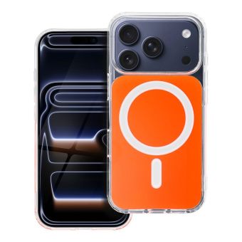 Fusion Magsafe TPU/TPC iPhone 17 Pro Max - oranžové