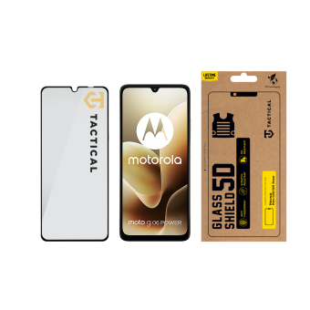 Ochranné sklo Tactical Glass Shield 5D Motorola Moto G06/G06 Power čierne