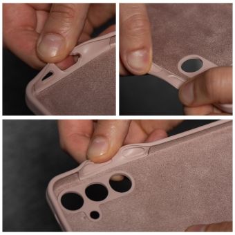 Obal SILICONE 2mm Xiaomi Redmi Note 15 Pro 4G svetlo-ružový
