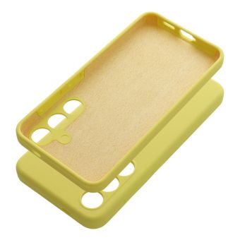 Obal SILICONE 2mm Xiaomi Redmi Note 15 Pro 4G žltý