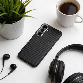 Obal KEVLAR MagSafe Samsung Galaxy S25 FE 5G S731 čierny