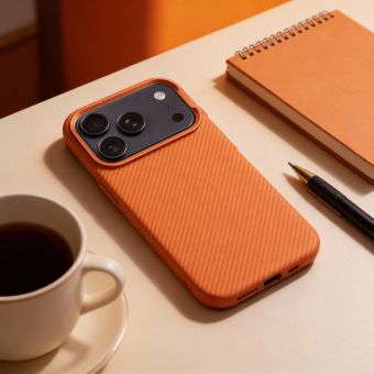 Obal K-Look MagSafe Apple iPhone 16 Pro oranžový