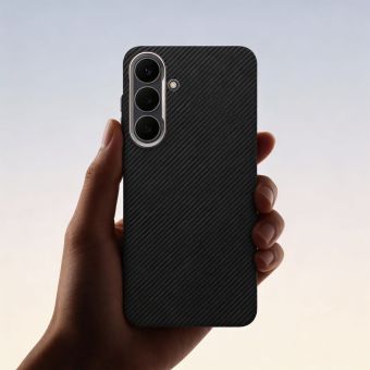 Obal KEVLAR MagSafe Samsung Galaxy A17 4G A175/A17 5G A176 čierny