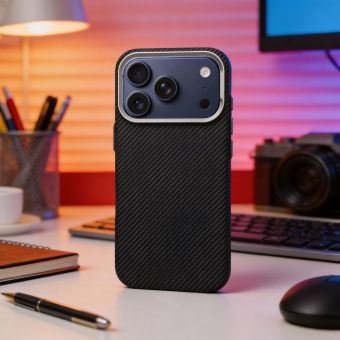 Obal KEVLAR MagSafe Apple iPhone 16 Pro čierny