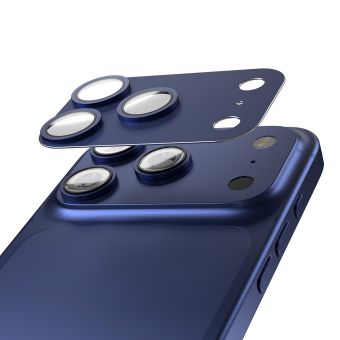 Sklo Etteri Guard objektív fotoaparátu iPhone 17 Pro Max - tmavo- modré