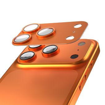 Sklo Etteri Guard objektív fotoaparátu iPhone 17 Pro Max - oranžové