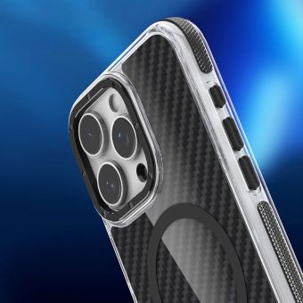 Obal FIBER MagSafe Xiaomi Redmi Note 15 Pro 4G čierny