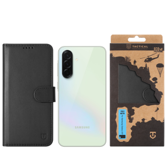 Tactical Field Notes Book Samsung A37 A376 5G - čierne (s prackou)