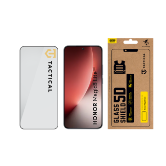 Ochranné sklo Tactical Glass Shield 5D Honor Magic8 Lite 5G čierne