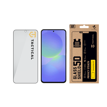 Ochranné sklo Tactical Glass Shield Privacy Stealth 5D Samsung Galaxy A37 5G A376 čierne