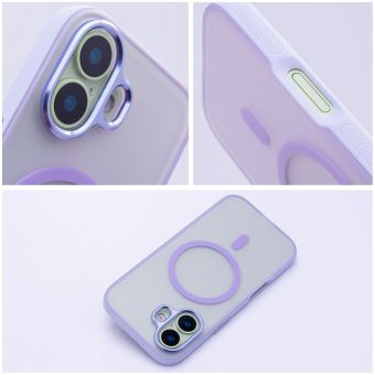 Obal FLEXLINE MAG COVER MagSafe Apple iPhone 17 fialový