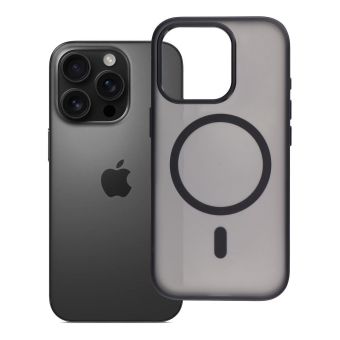 Obal FLEXLINE MAG COVER MagSafe Apple iPhone 16 Pro čierny