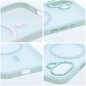 Obal FLEXLINE MAG COVER MagSafe Apple iPhone 16 zelený