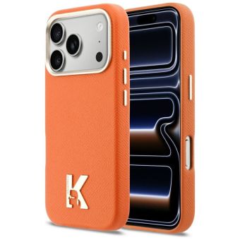 KARL LAGERFELD MagSafe KLHMP17X5PGFKHGO iPhone 17 Pro Max - oranžový