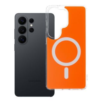 Fusion Magsafe TPU/TPC Samsung S26 Ultra S948 - oranžové