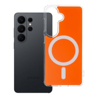Fusion Magsafe TPU/TPC Samsung S26 S942 - oranžové