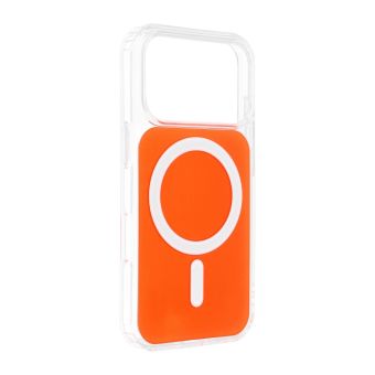 Fusion Magsafe TPU/TPC Samsung S26 S942 - oranžové