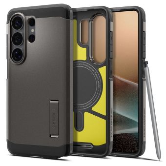 SPIGEN case TOUGH ARMOR compatible with MagSafe for SAMSUNG S26 Ultra gunmetal