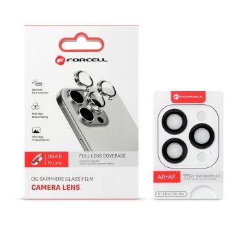 Ochranné sklo Forcell Premium Camera Lens Samsung Galaxy S25 5G S931 čierne