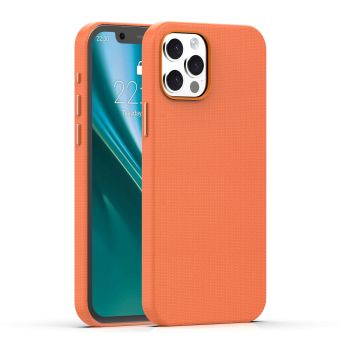 Etteri Elegant Magsafe TPU/TPC iPhone 12/12 Pro - oranžové