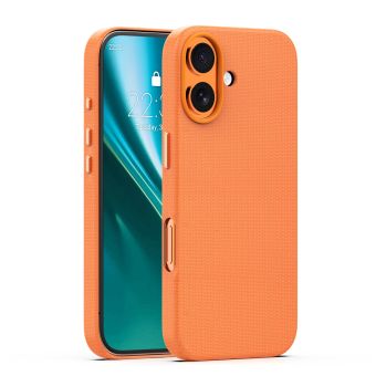 Etteri Elegant Magsafe TPU/TPC iPhone 16 - oranžový