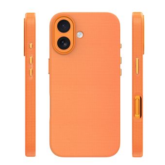 Etteri Elegant Magsafe TPU/TPC iPhone 16 - oranžový
