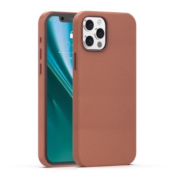 Etteri Elegant Magsafe TPU/TPC iPhone 12/12 Pro - hnedé