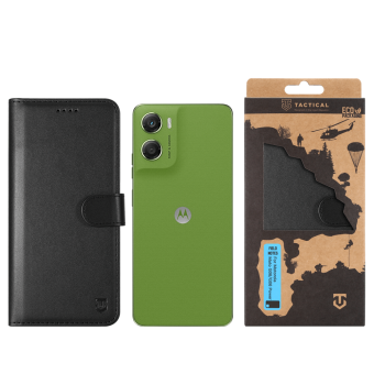 Obal Tactical Field Notes Motorola Moto G06/G06 Power čierny