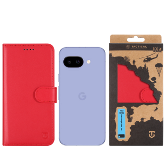 Obal Tactical Field Notes Google Pixel 10a červený