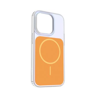 Obal Etteri Hidden Pearl MagSafe Apple Phone 14 Pro oranžový