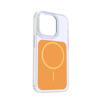 Obal Etteri Hidden Pearl MagSafe Apple iPhone 15 Pro oranžový
