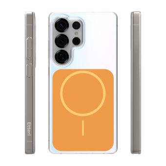 Obal Etteri Hidden Pearl MagSafe Samsung Galaxy S25 Ultra 5G S938 oranžový