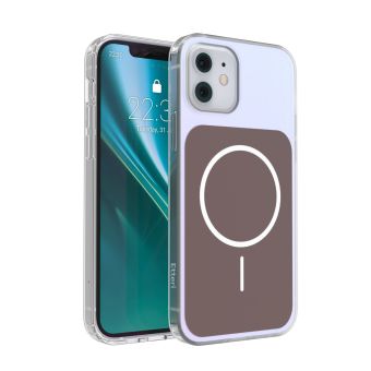 Obal Etteri Hidden Pearl MagSafe Apple iPhone 12/12 Pro hnedý