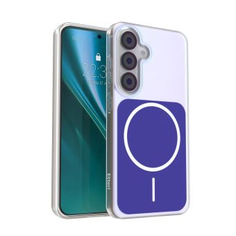 Obal Etteri Hidden Pearl MagSafe Samsung Galaxy S25 5G S931 modrý