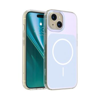 Obal Etteri Hidden Pearl MagSafe Apple iPhone 15 svetlo-modrý