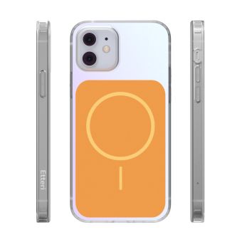 Obal Etteri Hidden Pearl MagSafe Apple iPhone 12/12 Pro oranžový