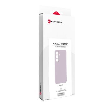 Forcell F-Protect Rubber Premium Silicone TPU Samsung S26 Plus MagSafe - fialové