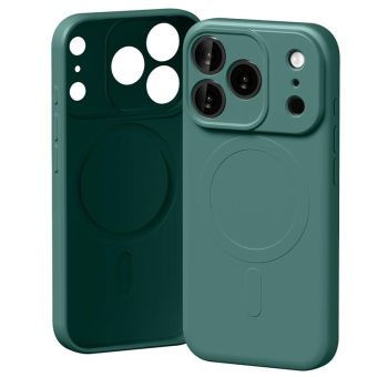 Mercury Semi-Silicone TPU Magsafe iPhone 17 Pro - zelené