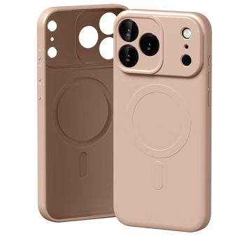 Mercury Semi-Silicone TPU Magsafe iPhone 17 Pro Max - pieskovo-zlaté
