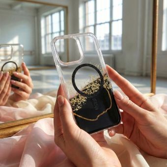 Obal Epoxy Mag MagSafe Apple iPhone 13/14 čierny